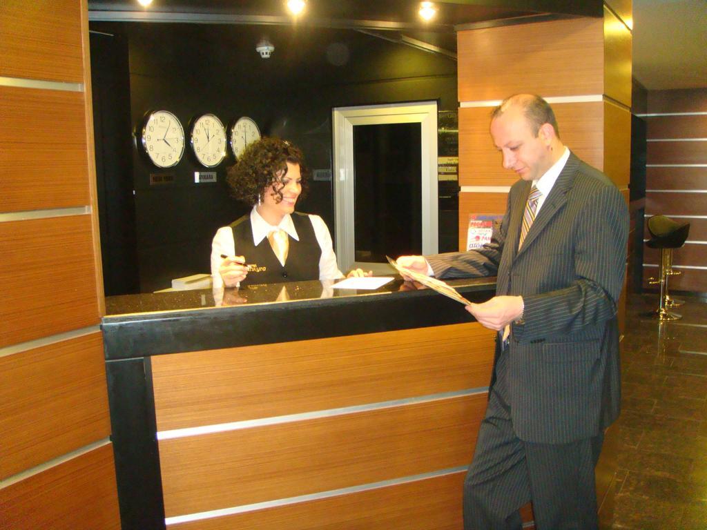 Ankyra Hotel Ankara Exterior foto